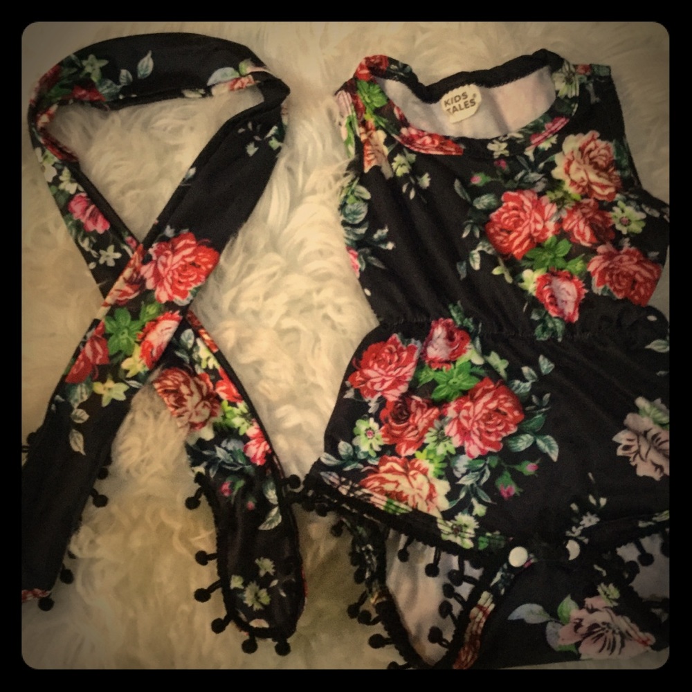 Babygirl Romper & Headband Sale